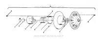DRIVEN CLUTCH SPORT AND SPORT GT (4915451545020A)