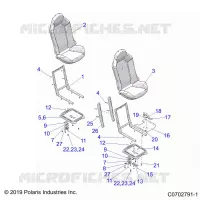 SEAT ASM. AND SLIDER