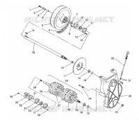 DRIVE TRAIN ASSEMBLY XLT/0930767,XLT SP/0930667    XLT SKS/0930567 (4923012301018A)