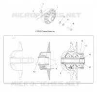 DRIVE TRAIN, SECONDARY CLUTCH