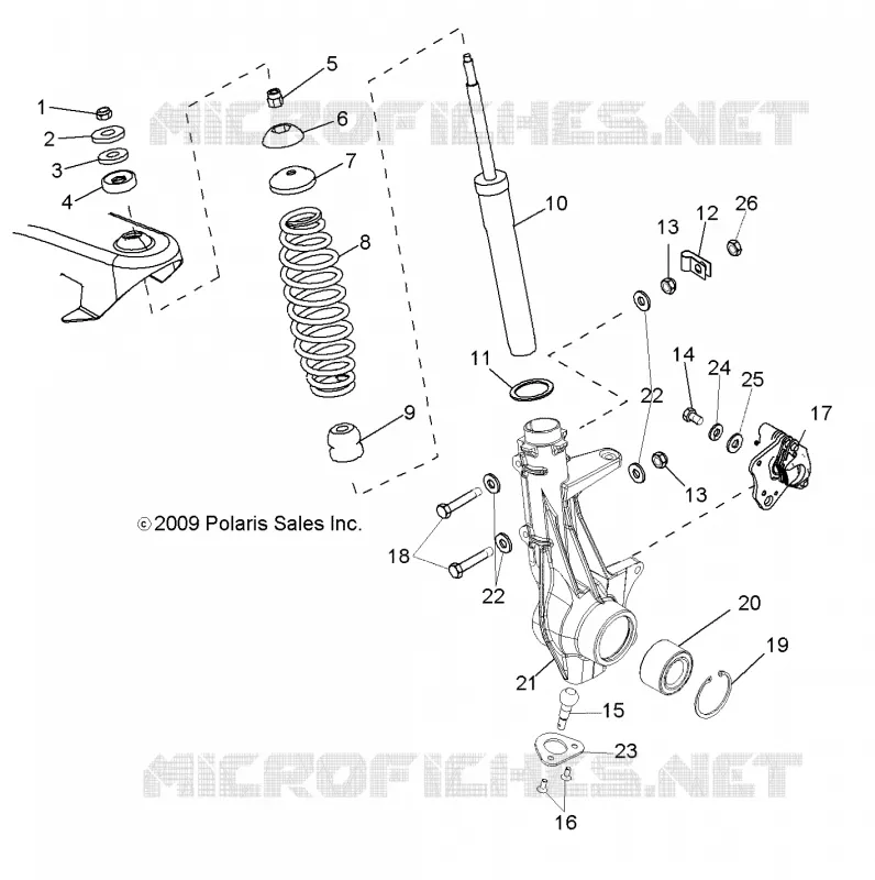 FRONT SUSPENSION STRUT