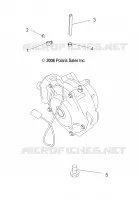 GEARCASE, MOUNTING, FRONT (DEMAND DRIVE)
