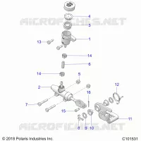 BRAKES, BRAKE PEDAL AND MASTER CYLINDER