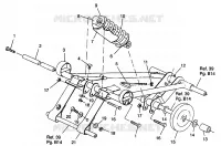 FRONT TORQUE ARM XLT RMK 0960956, XLT SKS 0960556 AND EUROPEAN XLT SKS E960 (4931813181B014)