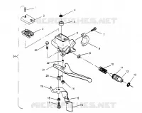 MASTER CYLINDER 600 XCR 0951676 (4929132913B001)