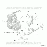 ENGINE, MOUNTING