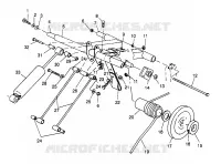 REAR TORQUE ARM 500 0972764, EUROPEAN 500 E972764 AND 500 RMK 0972964 (4938393839C006)