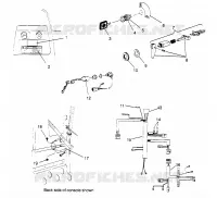 IGNITION   WIRE HARNESS 500 CARB 0962764, 500 CARB SKS 0962564,  500 CARB (4931873187B006)