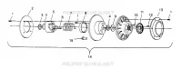 DRIVEN CLUTCH ULTRA SKS 0960578, EUROPEAN ULTRA SKS E960578,  AND ULTRA RMK (4931683168C004)