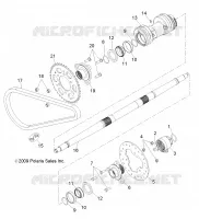 DRIVE TRAIN, REAR AXLE   HOUSING