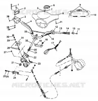 STEERING HANDLEBAR SL 900 B974091 AND SL 1050 B974090 (4940974097A013)