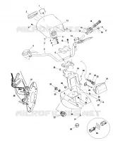 HANDLEBAR   HEADLIGHT POD