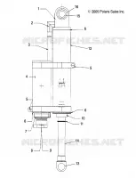 REAR SHOCK TRACK, EXTERNAL COMPONENTS (WALKER EVANS/7043097)