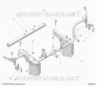 CHASSIS, FRONT FRAME ASM. (USA ONLY) -T24AASGD/HD/TGD/HD (500251C)