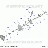 DRIVE TRAIN, PRIMARY CLUTCH
