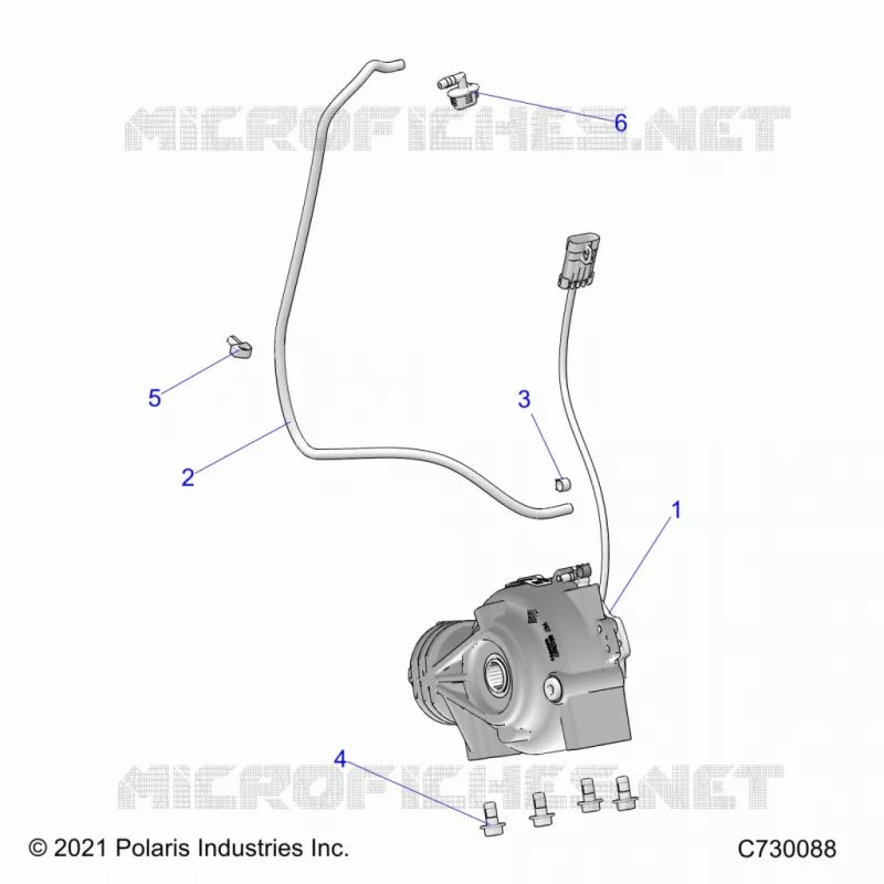 DRIVE TRAIN, FRONT GEARCASE MOUNTING