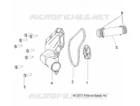 ENGINE, WATERPUMP IMPELLER AND COVER