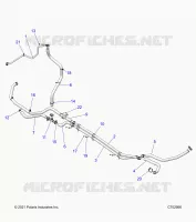 COOLING ROUTING ENGINE