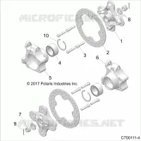 SUSPENSION, REAR CARRIER AND HUB