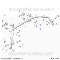 SUSPENSION, REAR STABILIZER BAR