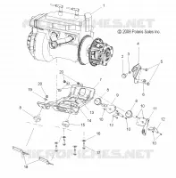 ENGINE, MOUNTING