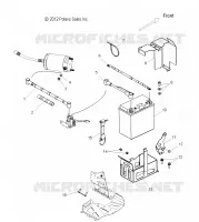 BATTERY AND CABLES