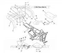 REAR CAB   SEAT