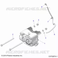 DRIVE TRAIN, FRONT GEARCASE MOUNTING