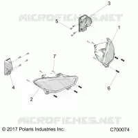 ELECTRICAL, HEADLIGHTS AND TAILLIGHTS