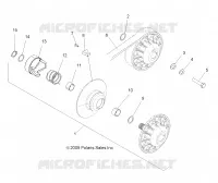 DRIVE TRAIN, SECONDARY CLUTCH