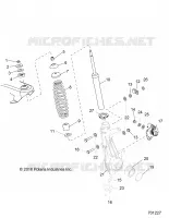 SUSPENSION, FRONT STRUT 