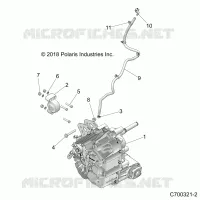 DRIVE TRAIN, MAIN GEARCASE MOUNTING