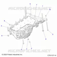 OIL PAN, MOUNTING AND RELATED