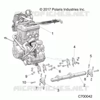 ENGINE, MOUNTING