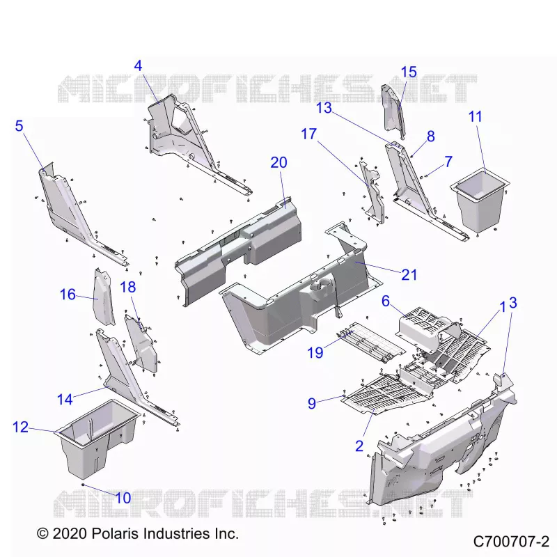 FLOOR AND ROCKER