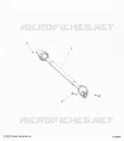 DRIVE TRAIN, REAR PROP SHAFT