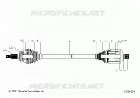 DRIVE TRAIN, FRONT HALFSHAFT