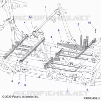 CHASSIS, SEAT AND CENTER CONSOLE MOUNTING