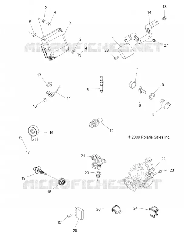 SWITCHES AND SENSORS AND ECM
