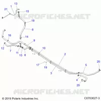 COOLING ROUTING, ENGINE
