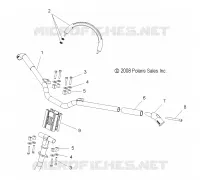 STEERING, HANDLEBAR MOUNTING