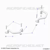 REAR BODYWORK HANDGRIP