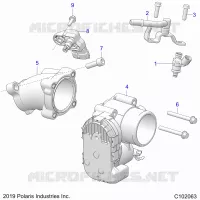 THROTTLE BODY AND FUEL RAIL