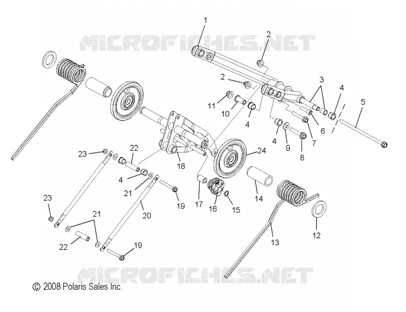 REAR SUSPENSION TORQUE ARM