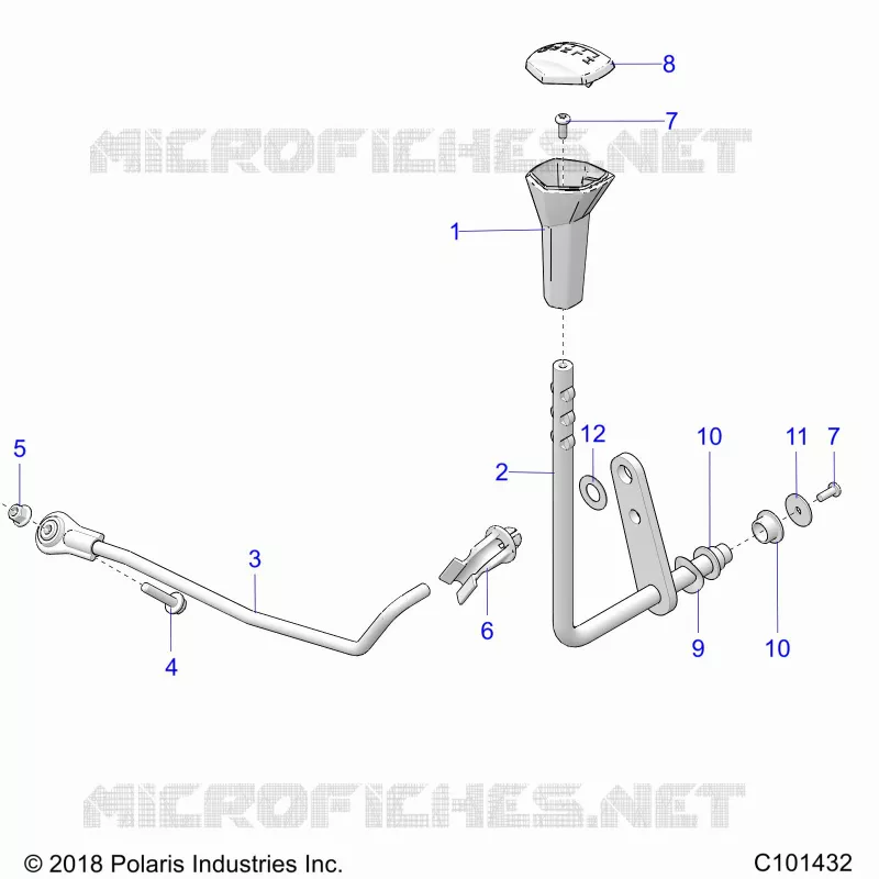 DRIVE TRAIN, GEAR SELECTOR