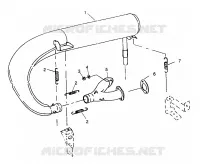 EXHAUST SYSTEM 500 0972764,  EUROPEAN 500 E972764,  500 SKS 0972564, EUROPE (4938393839C010)