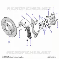 FRONT BRAKE CALIPER