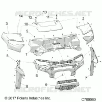 HOOD AND FRONT FACIA