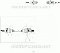 DRIVE TRAIN, FRONT DRIVE SHAFT