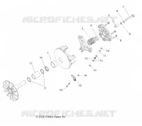 DRIVE TRAIN, PRIMARY CLUTCH